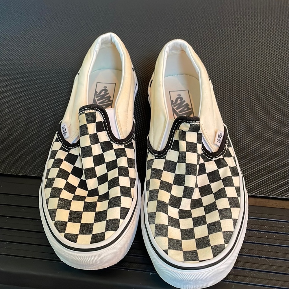 Checkered Vans Size: Women’s 10
